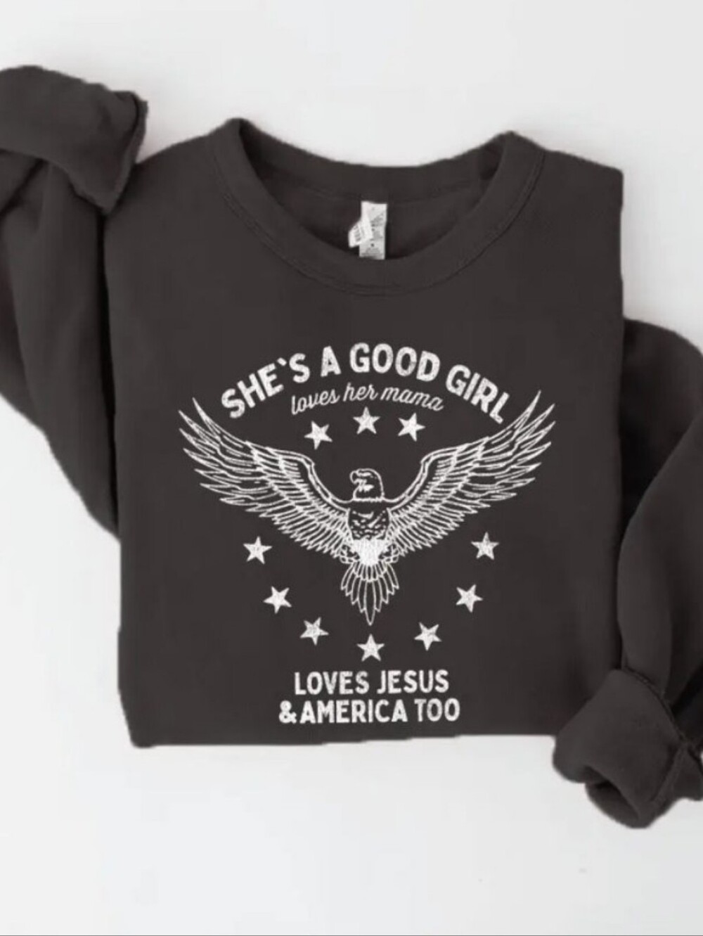 GUC Oat Collective "Freefallin' Crewneck Sweatshirt" So Soft🥰 Black🖤 Sz XL